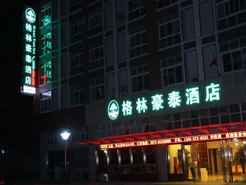 Greentree Inn Zhejiang Jiaxing Zhongan Business Hotel Eksteriør billede