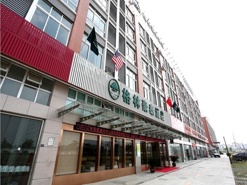 Greentree Inn Zhejiang Jiaxing Zhongan Business Hotel Eksteriør billede