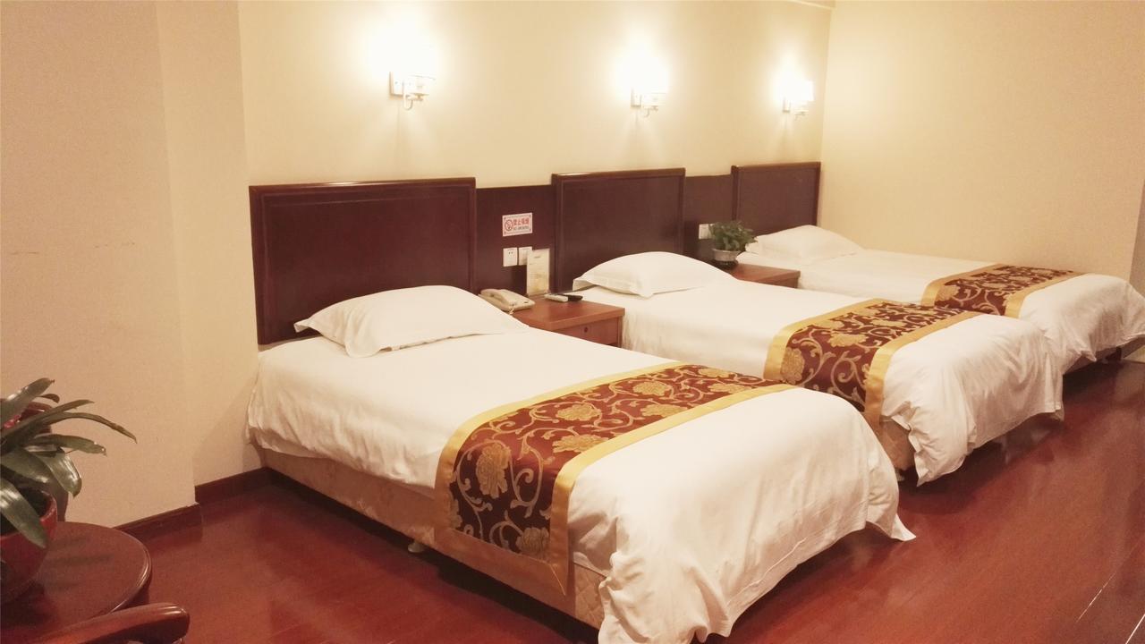 Greentree Inn Zhejiang Jiaxing Zhongan Business Hotel Eksteriør billede