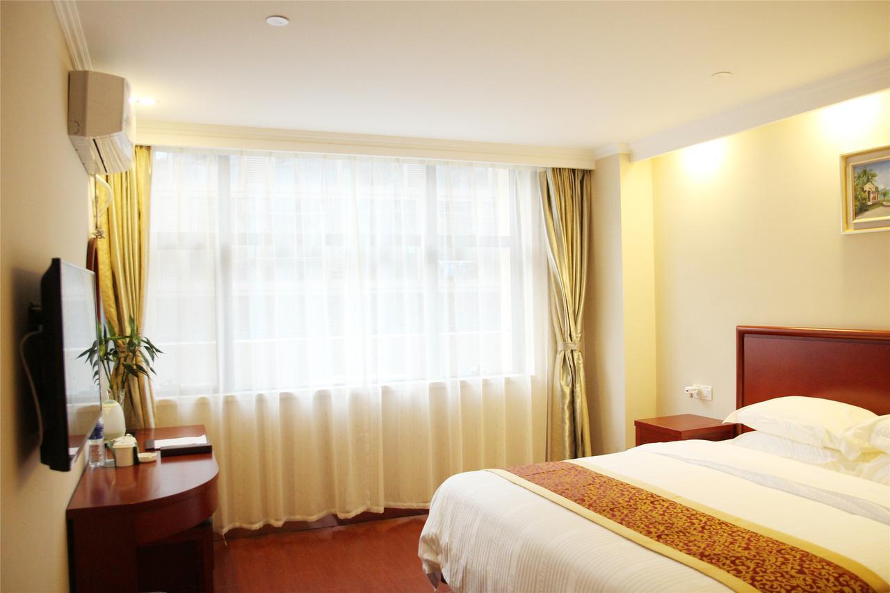 Greentree Inn Zhejiang Jiaxing Zhongan Business Hotel Eksteriør billede