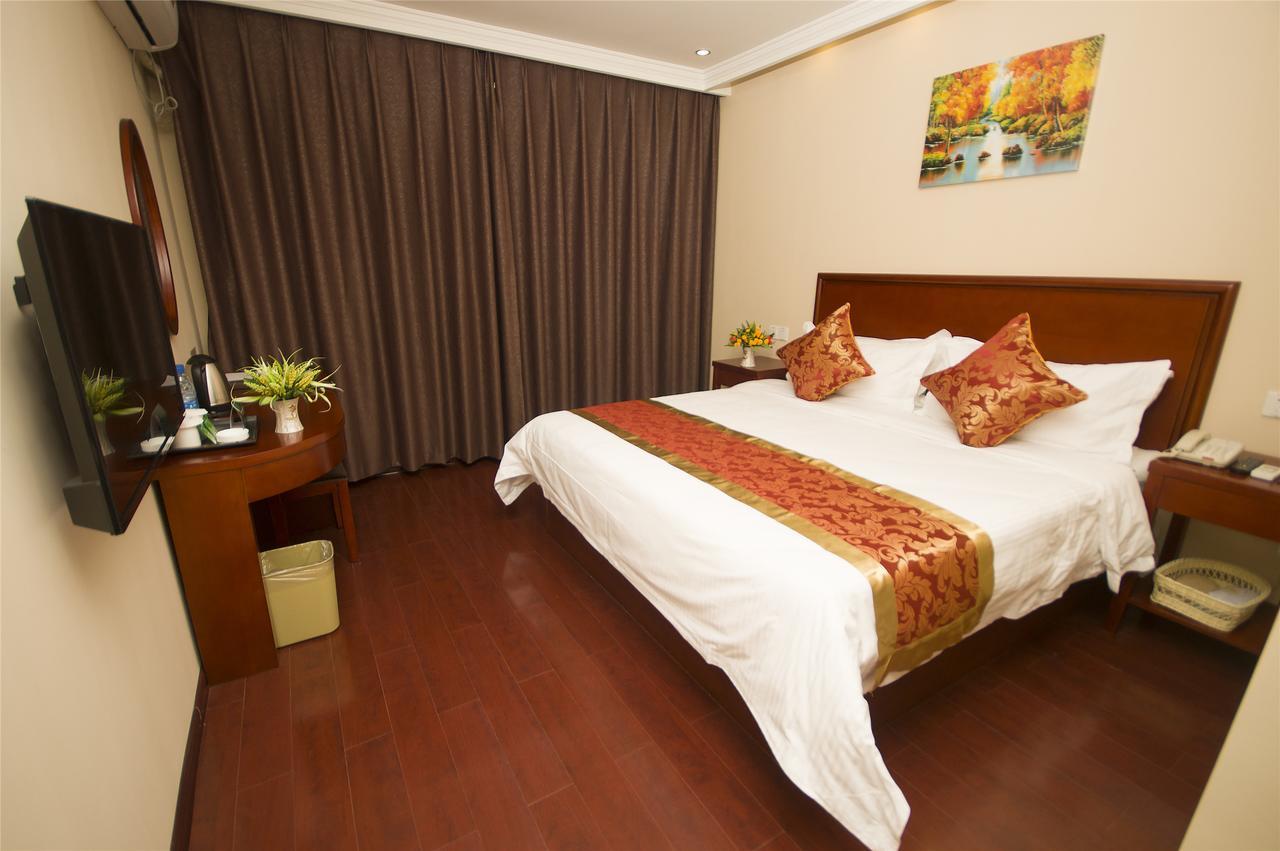 Greentree Inn Zhejiang Jiaxing Zhongan Business Hotel Eksteriør billede