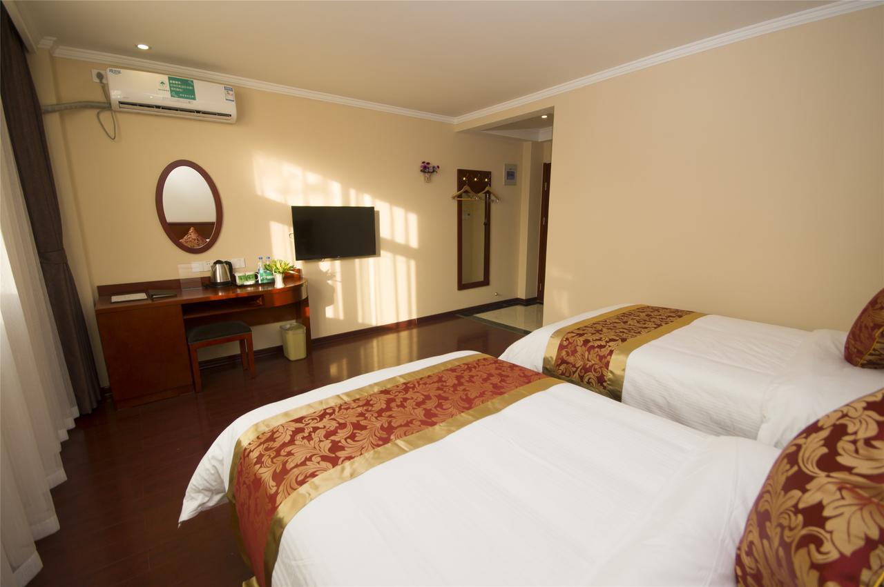 Greentree Inn Zhejiang Jiaxing Zhongan Business Hotel Eksteriør billede