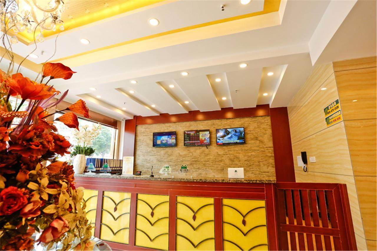 Greentree Inn Zhejiang Jiaxing Zhongan Business Hotel Eksteriør billede