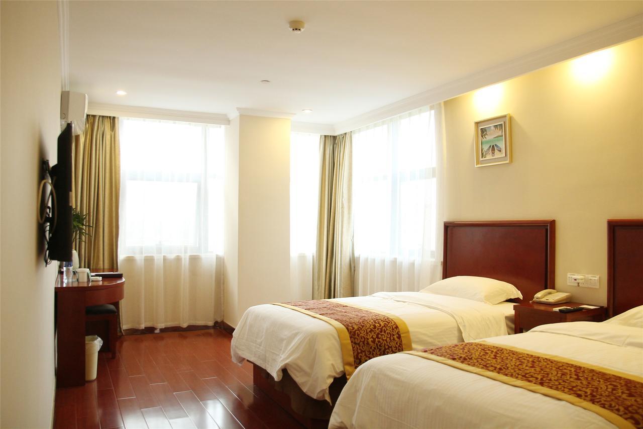 Greentree Inn Zhejiang Jiaxing Zhongan Business Hotel Eksteriør billede