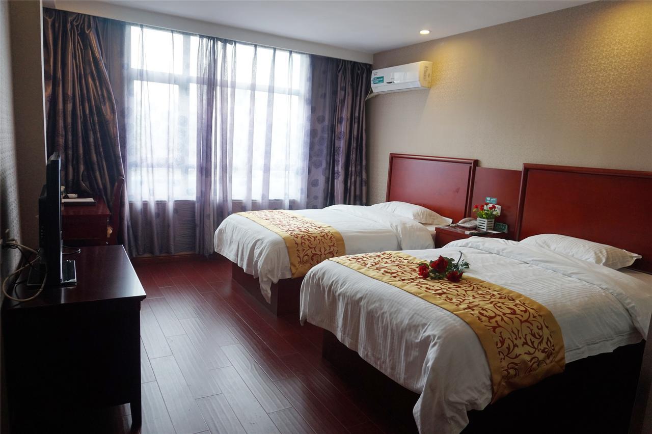 Greentree Inn Zhejiang Jiaxing Zhongan Business Hotel Eksteriør billede